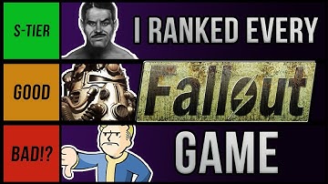 I Played EVERY Fallout Game and Ranked Them (DLC Included)