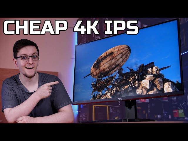 AOC U28G2XU review: The cheapest 144Hz 4K IPS gaming monitor! 