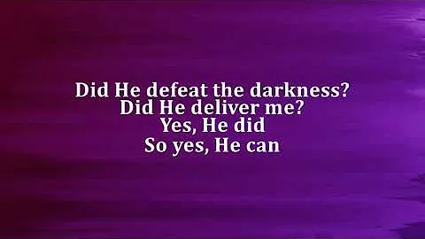 Yes He Can - CAIN Instrumental with Lyrics