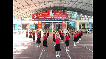 Bài dự thi "Sáng tạo video clip bài tập thể dục giữa giờ của trường TH&THCS Đồng Tâm"