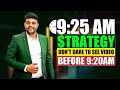 Best Intraday Trading Strategy SetUp 9:25am | No Indicator No Technical intraday trading strategies