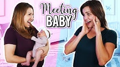 Holly Meets Jess' New Baby! - AN EMOTIONAL REUNION!