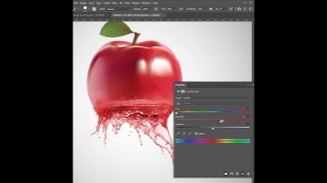 How to make an apple splash in photoshop