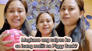 Magkano ang naipon ko sa isang maliit na Piggy Bank? //Reyneillda Omalin Bacorin