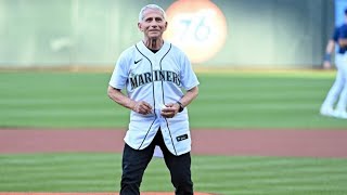 Dr Fauci booed while throwing first pitch at baseball game