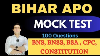 BIHAR APO PRE MOCK TEST BY DHARMENDRA KUMAR RAI SIR screenshot 5