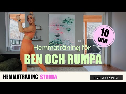 Video: 7 övningar För Att Bli Av Med Celluliter På Dina Ben, Rumpa Och Mer