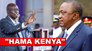 'MAMBO NI MATATU, CHAGUA MOJA!' Listen what DP Gachagua told Uhuru today after Limuru 3 conference!