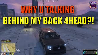 OTT Confronts 4head GG about spreading lies ?! | NoPixel WL GTA RP