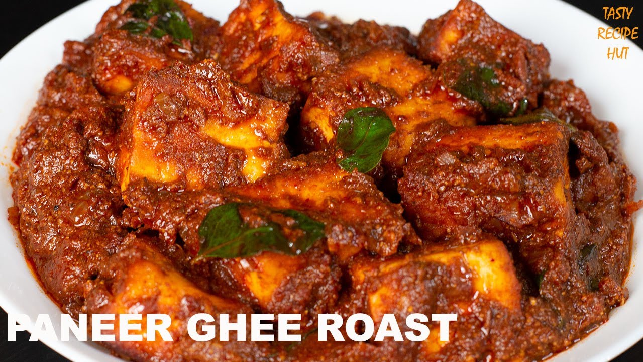 Paneer Ghee Roast ! Paneer Masala Roast ! Paneer Recipe | Tasty Recipe Hut