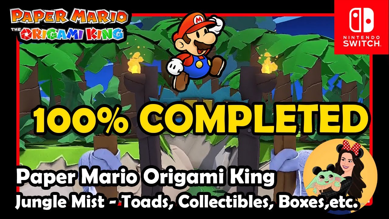 100 COMPLETION SPRING OF JUNGLE MIST Toads, Blocks, Collectibles