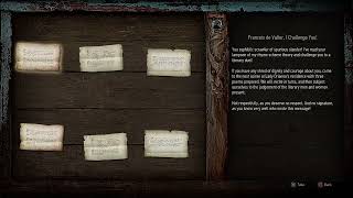 NOTICES: Francois de Valler, I Challenge You! (Witcher 3 In-Game Lore Read Aloud)