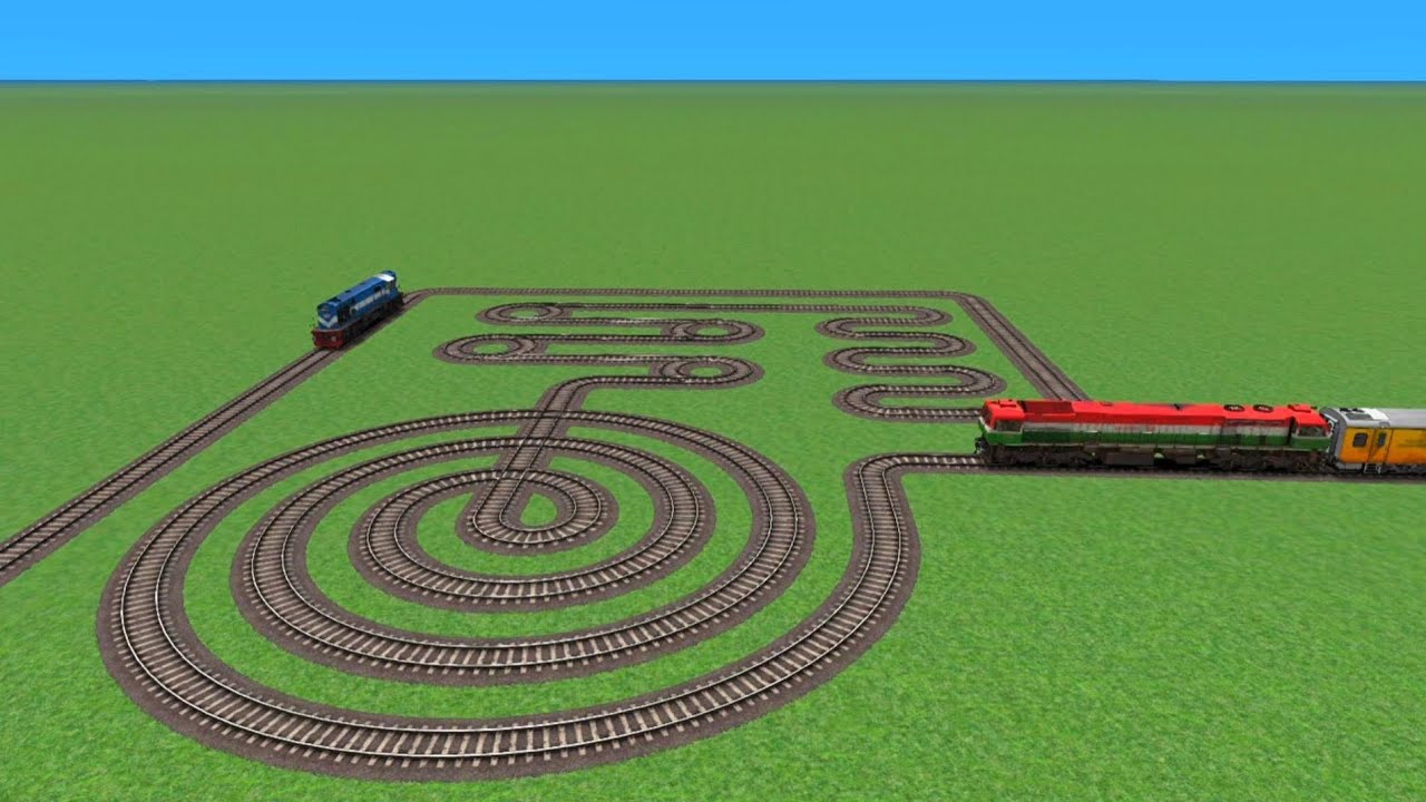 Indian Railgadi Express Trains Crossing At Railway//Railroad Crossings Funny Train Videos Games