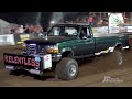 Pro Stock Diesel Trucks pulling at the 2023 Midwest Summer Nationals - Freeport, IL - Pro Pulling
