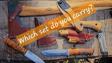 A toolset for each environment | What I have learned in 10+years in the field | Survival & bushcraft