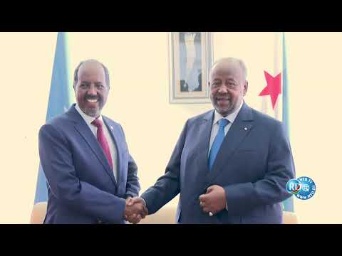 Le Président somalien entame une visite d’Etat de 48 heures à Djibouti