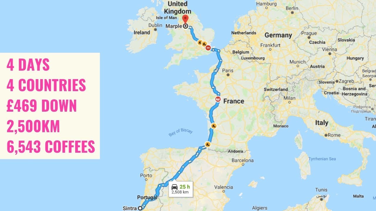 DRIVING ACROSS EUROPE IN THE MOTORHOME YouTube