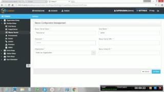 Settings for Nexus Server