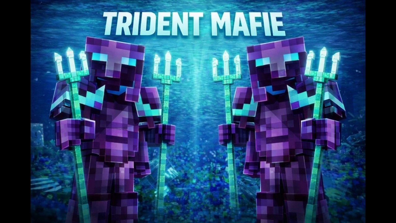 Qecraft smp: Trident mafie??!
