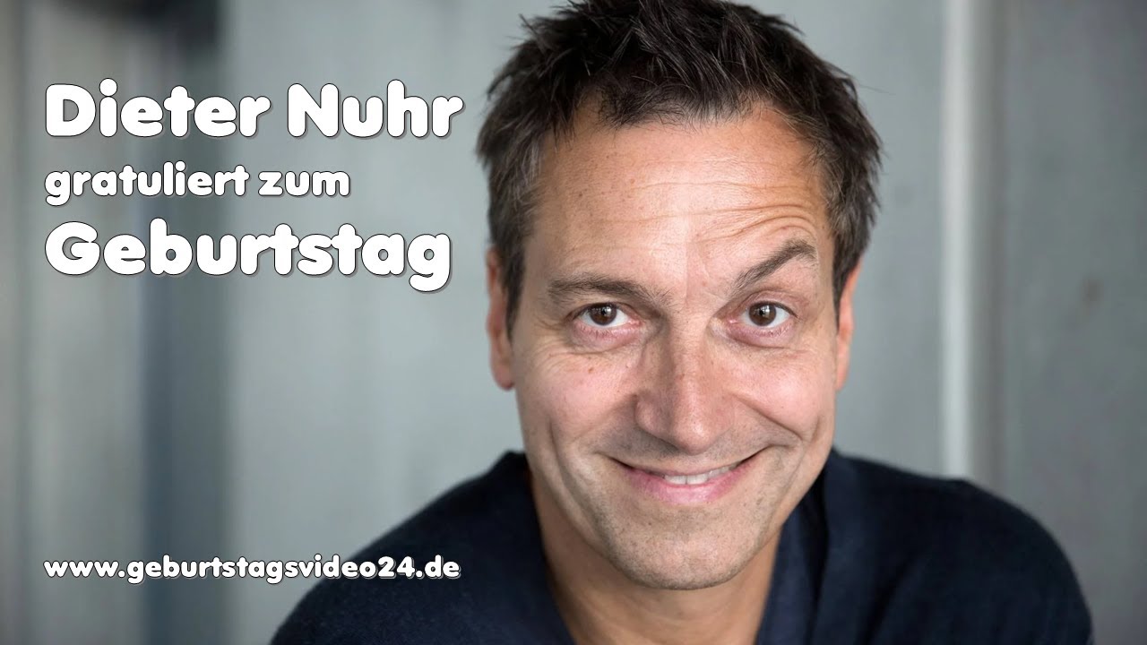 Dieter Nuhr gratuliert zum Geburtstag