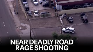 Motorcyclist shot in possible road rage incident, suspect fled the scene: PD