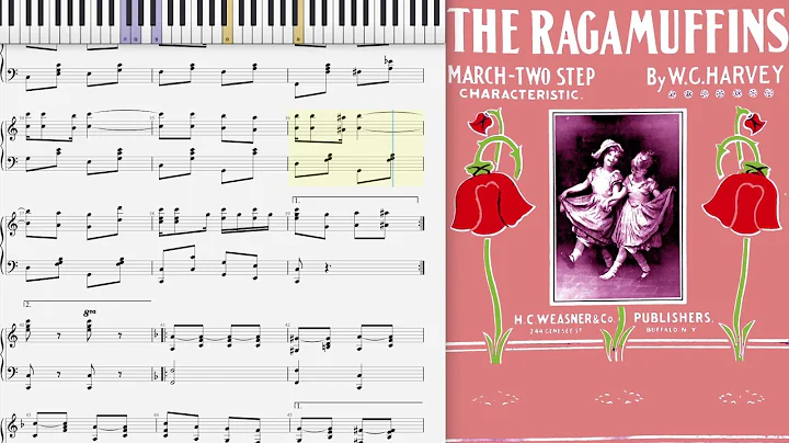 The Ragamuffins by W. Harvey (1902, Ragtime piano)