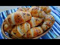 👌🏻Pendirli qat-qat bulku |Слоёные булки с сыром |Puff buns with cheese