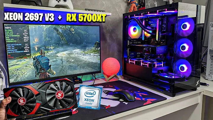 ¡Potencia Gaming: Xeon 2697 V3 y RX 5700XT en Acción!
