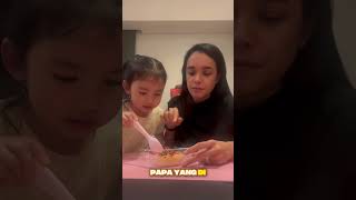 Mama nyobain muffin buatan Nadhira, yummy🍓😋 #shorts #trending #muffin #viralvideo #preschool