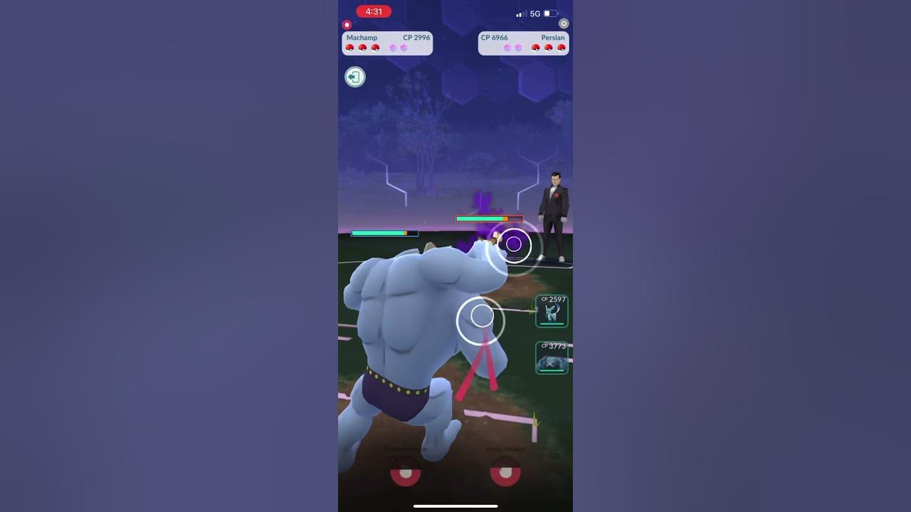 Beating Giovanni In Pokémon Go 2021 YouTube
