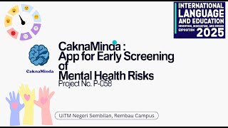 CaknaMinda | App for Early Screening of Mental Health Risks | ILEIID 2025 screenshot 4