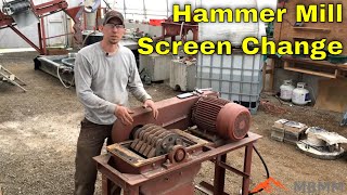 How to Change a Hammer Mill Screen