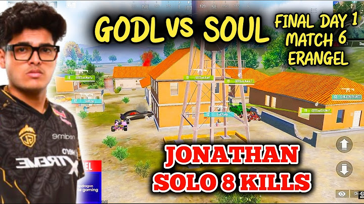 🔥JONATHAN Solo 8 Kills ESL 🥵🔥 SOUL GODL SHOCKING Reaction 1v3 CG 😱😱 Jelly 1v4