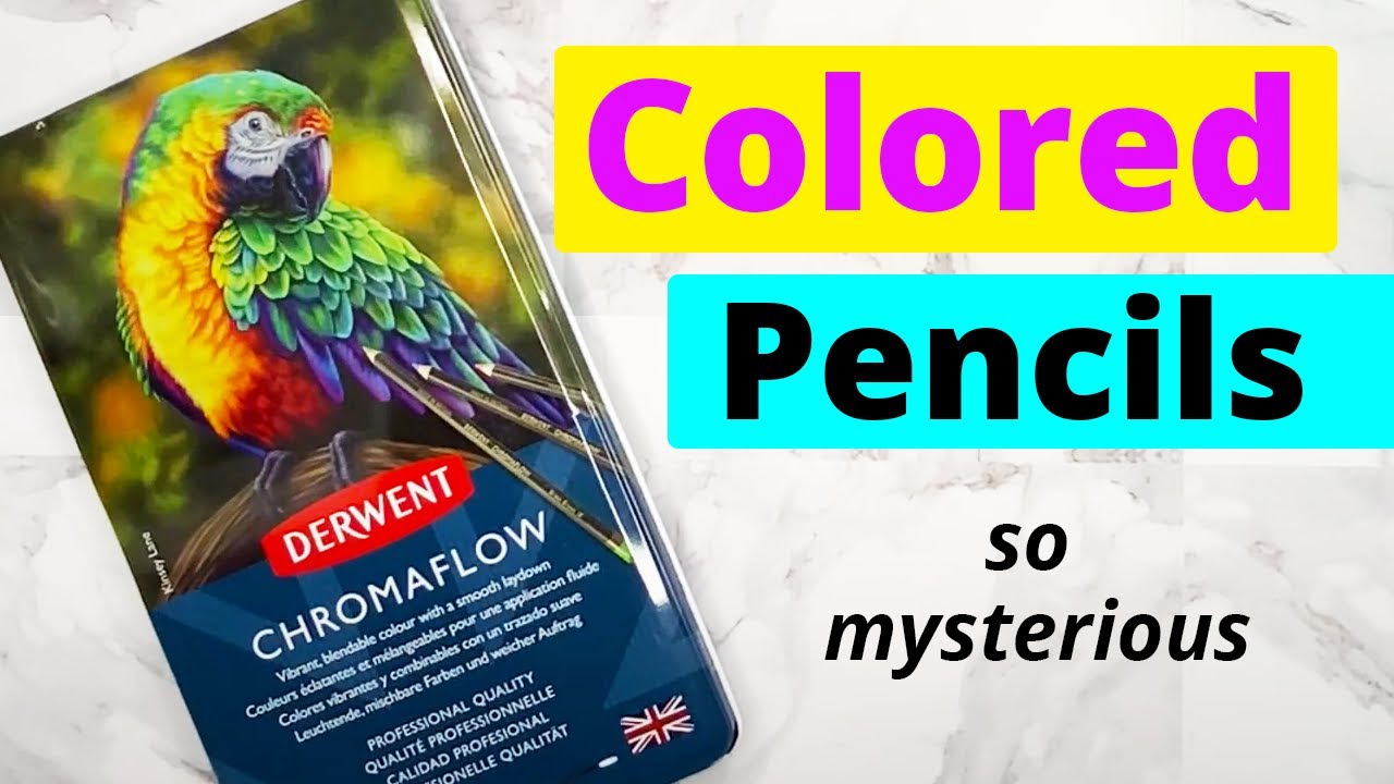 Derwent Chromaflow Colored Pencil - comparison to Coloursoft and ...