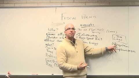 NEIU ECON Lecture Series 9 (Part 6): Fiscal Policy Lags