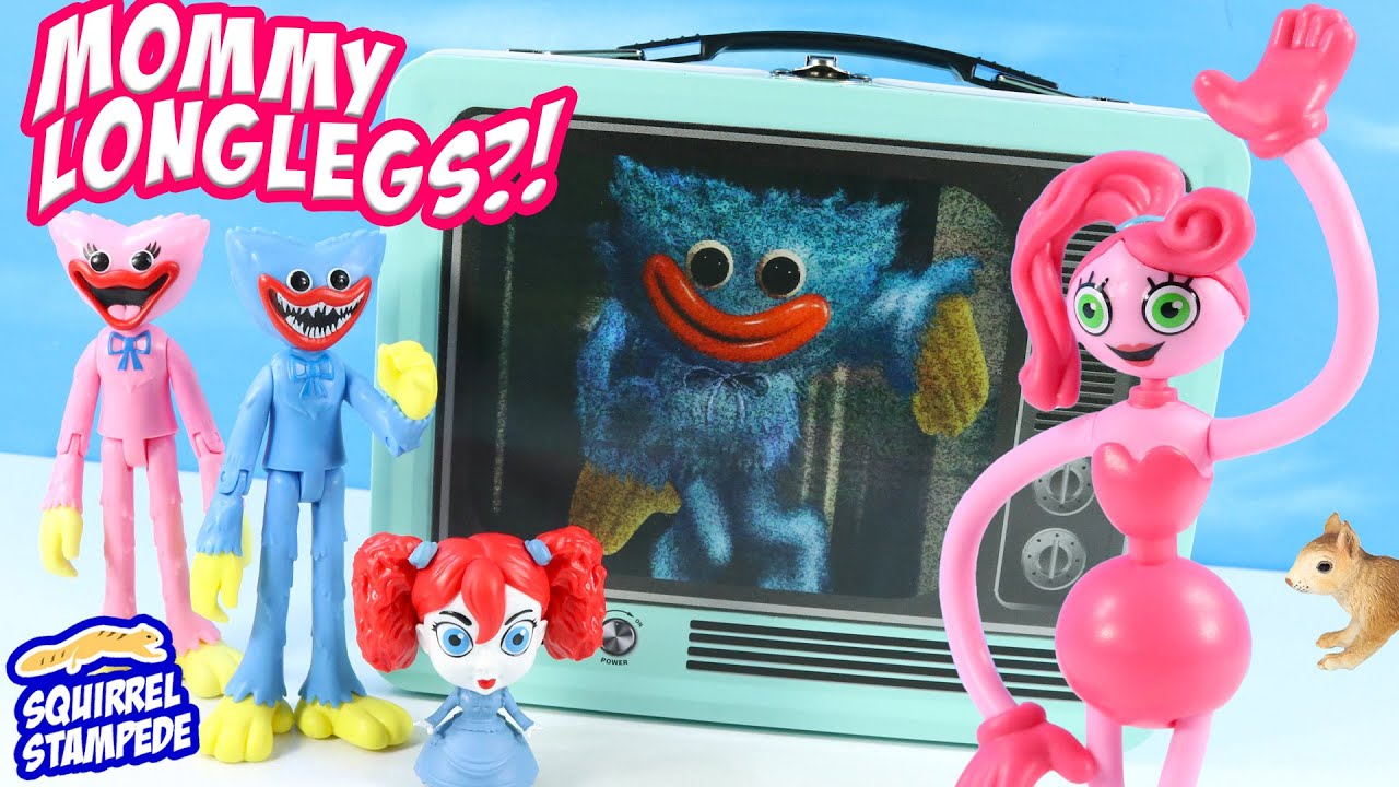  Poppy Playtime Scary Huggy Wuggy Action Figure (5'' Posable  Figure, Series 1) [Officially Licensed], Blue : Toys & Games