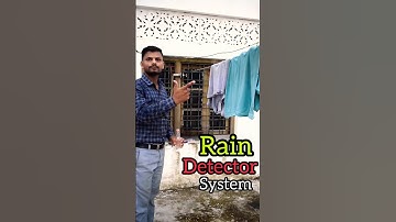 Rain Detector System, Problem Solving Science Project #shorts #trending #science #experiment