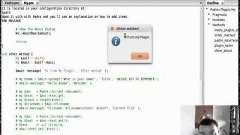 Creating a plugin for Padre, the Perl IDE