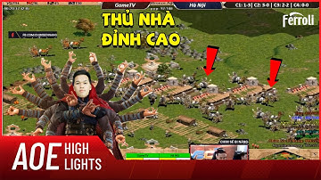 AoE Highlight | Trận công thành chiến cực kỳ cảm xúc khi Vanelove phải pause game 3 lần