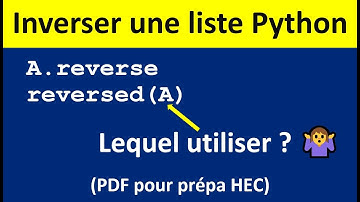 Reverse et reversed : comment inverser une liste dans Python ?