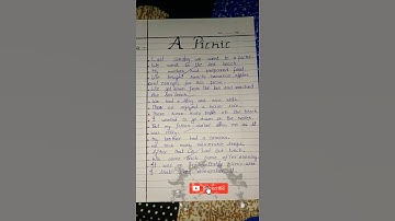 topic A Picnic,less go student