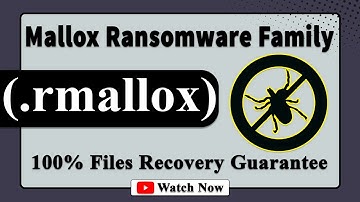 || SOLVED ✅🔘|| RMallox (.rmallox) Mallox family ransomware virus- remove and decryption