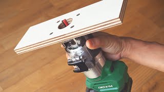 60 Simple Router Trimmer Hacks | Japanese Woodworking