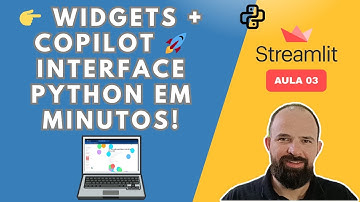 Python + Streamlit - Aula 03 | Widgets + Copilot no VSCode: Crie Formulários Interativos em Python!