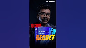 ₹499 Windows Key Scam OR Secret? 🤯 | Let’s Decode It 🔍 #shorts