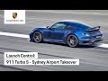 The Porsche 911 Turbo S Takes Over Sydney Airport