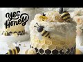 Honey cake &quot;Bee&quot; 🐝🍯💛 #shorts #short #honey #cake #bee #youtubeshorts #youtube #like #love #yummy
