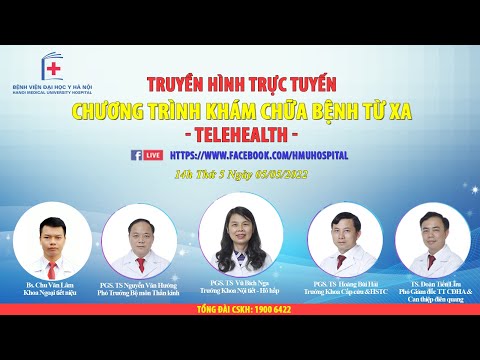 CHƯƠNG TRÌNH TELEHEALTH NGÀY 05/05/2022