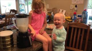 Evelyn and Emma make Crepes for Mommy for Mother&#39;s Day