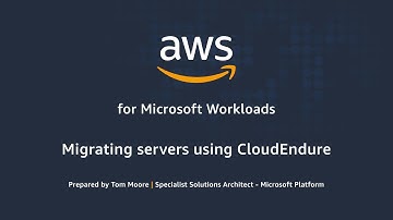 Migrating Servers to AWS using CloudEndure Migration